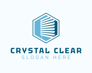 Window Cleaning - Blinds Window Cleaning logo design