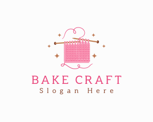 Crochet Knitting Wool logo design