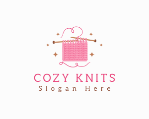 Crochet Knitting Wool logo design