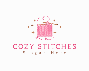 Crochet - Crochet Knitting Wool logo design
