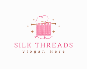 Crochet Knitting Wool logo design