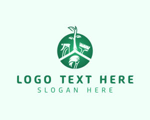 Leaf - Natural Cleaning Housekeeping logo design