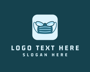 Shades - Surgical Mask Glasses App logo design