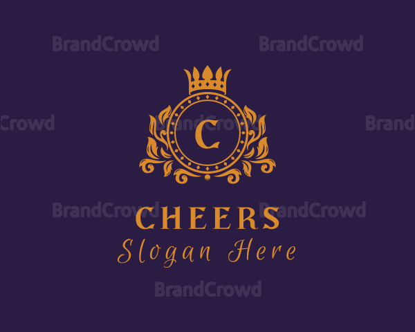 Golden Royal Crown Logo