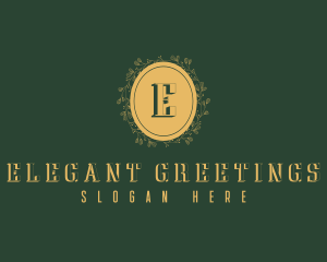 Elegant Wedding Event logo design