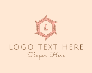 Fashion - Elegant Leaf Salon Cosmetics logo design