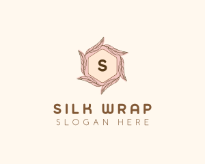 Elegant Leaf Salon Cosmetics logo design