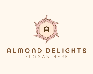 Elegant Leaf Salon Cosmetics logo design