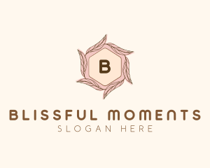 Elegant Leaf Salon Cosmetics logo design