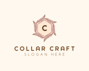 Elegant Leaf Salon Cosmetics logo design