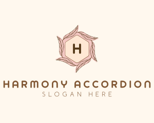 Elegant Leaf Salon Cosmetics logo design