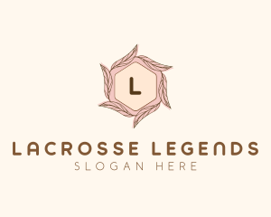 Elegant Leaf Salon Cosmetics logo design