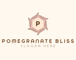 Elegant Leaf Salon Cosmetics logo design