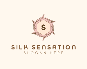 Elegant Leaf Salon Cosmetics logo design