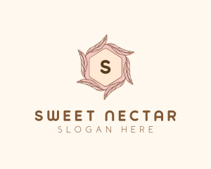 Elegant Leaf Salon Cosmetics logo design