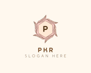 Elegant Leaf Salon Cosmetics logo design