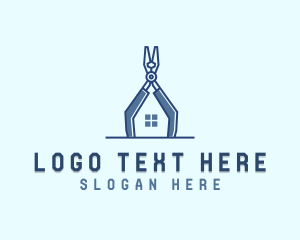 Renovation - Pliers Handyman Renovation logo design