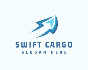 Shipping - Arrow Shipping Delivery logo design