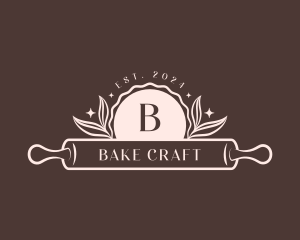 Baking Rolling Pin logo design