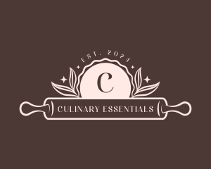 Baking Rolling Pin logo design