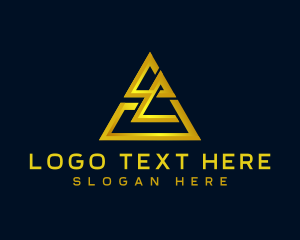 Luxury - Premium Pyramid Triangle logo design