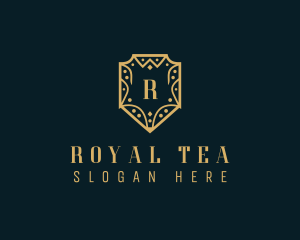 Royal Event Planner Shield logo design