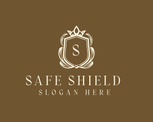 Royal Shield Hotel logo design