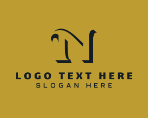 Enterprise - Stylish Company Letter N logo design