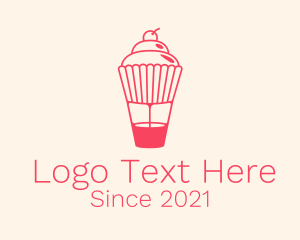 Cannoli - Sweet Cupcake Dessert logo design