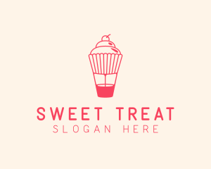 Cupcake Pastry Dessert logo design