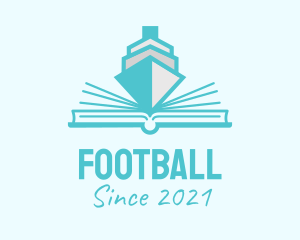 Learning - Boat Pop Up Book logo design