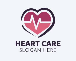 Cardiology - Medical Heart Center logo design