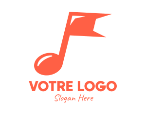 Generic Music Flag Logo