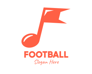 Symbol - Generic Music Flag logo design