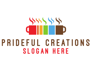 Pride - Colorful Coffee Mugs logo design