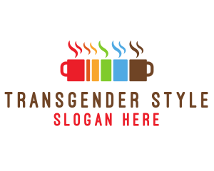 Colorful Coffee Mugs logo design