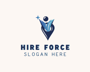 Employer - Business Leadership Management logo design