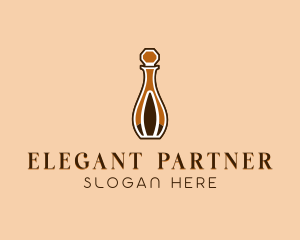 Elegant Perfume Bottle logo design