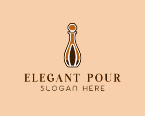 Elegant Perfume Bottle logo design