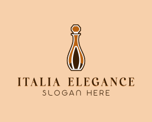 Elegant Perfume Bottle logo design