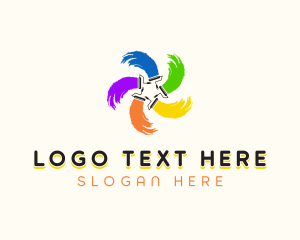 Paint Roller - Paint Roller Refurbish logo design