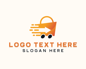 Online Shopping - Express Cart Shopping logo design