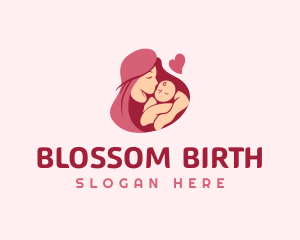Obstetrician - Parent Mother Childcare logo design