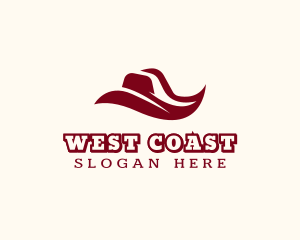 Western Cowboy Hat logo design