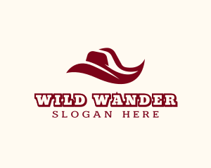 Western Cowboy Hat logo design