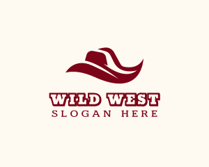 Western Cowboy Hat logo design