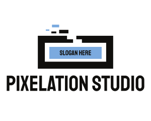 Pixelation - Generic Rectangle Pixel Technology logo design