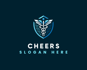 Treatment - Modern Caduceus Healthcare logo design