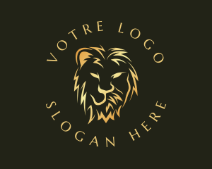 Safari - Lion Man Head logo design