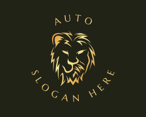 Hunting - Lion Man Head logo design